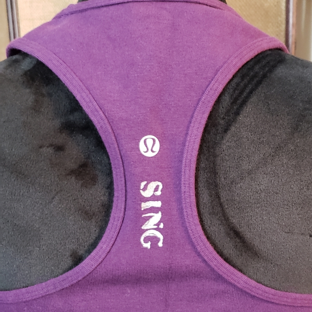 LuLuLemon long-line tank.